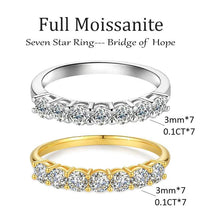Lab-Created 10/10 Moissanite 2Colors Set Ring 2CT VVS Clarity 14K Gold Plated Stackable 3Stones Hypoallergenic Band for Women Wedding Engagement Birthday Gift Anniversary Prom Party Holiday Date Casual Bling Iced Jewelry