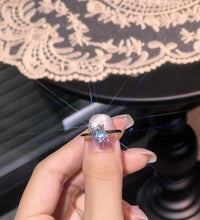 2Ct-Oval 10/10 Moissanite Lab-Created Ring Halo High Setting VVS Clarity 14K Gold Plated Hypoallergenic Band for Women Wedding Engagement Birthday Gift Anniversary Prom Party Holiday Date Casual Bling Iced