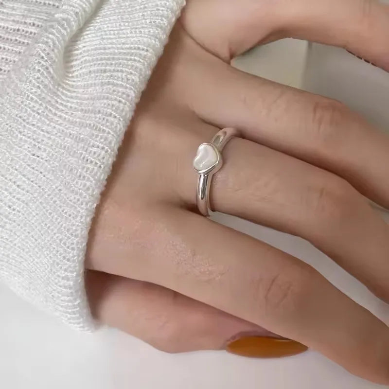 925 Sterling Silver Adjustable Chain Ring for Women – Vintage Jewelry Gift