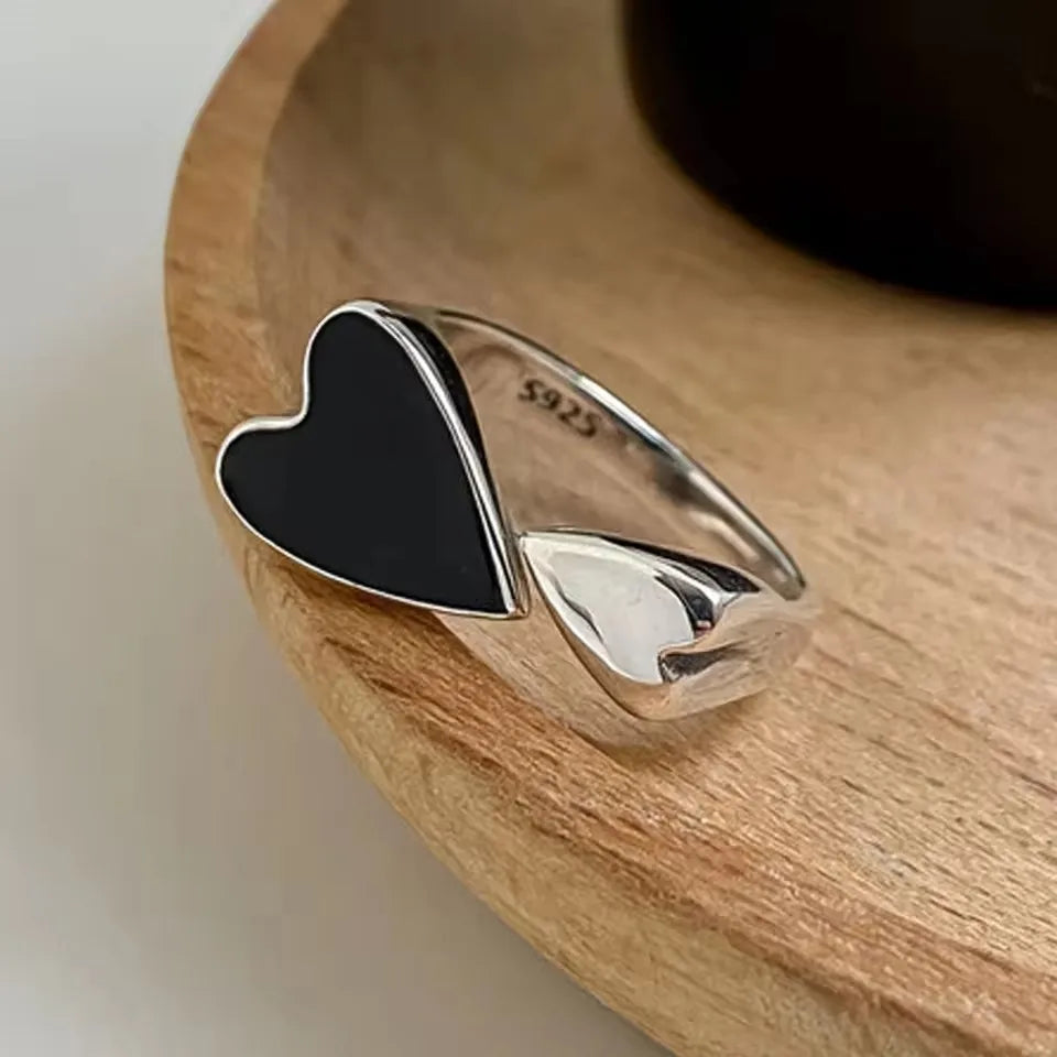 925 Sterling Silver Adjustable Chain Ring for Women – Vintage Jewelry Gift