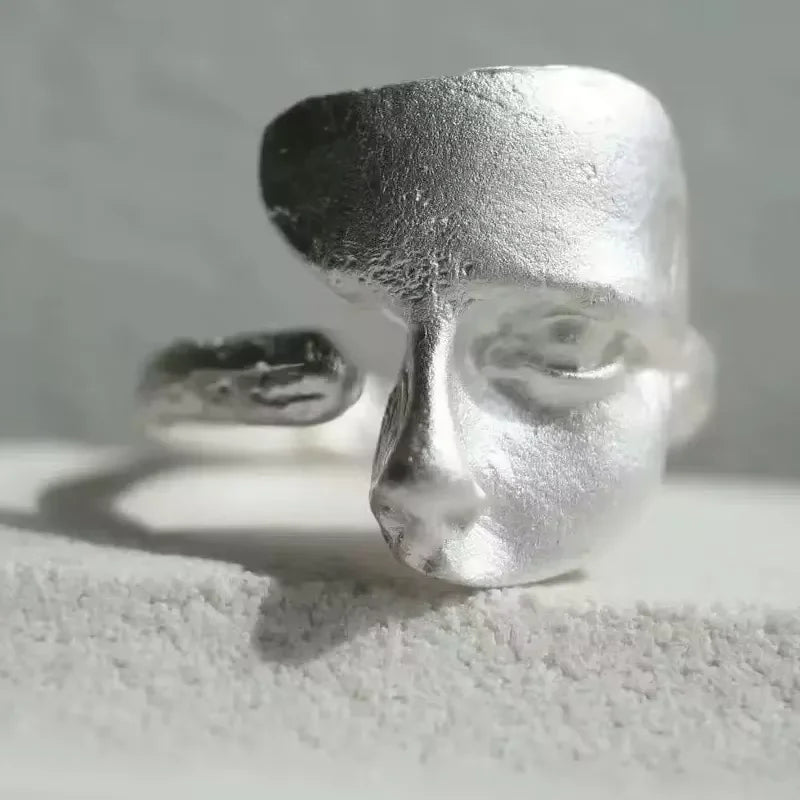 925 Sterling Silver Adjustable Chain Ring for Women – Vintage Jewelry Gift