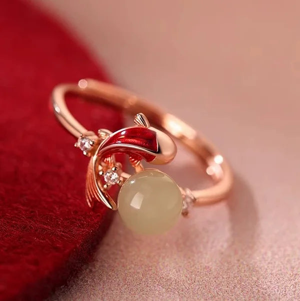 925 Sterling Silver Adjustable Chain Ring for Women – Vintage Jewelry Gift