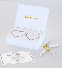 Fabulove Permanent Couple'S Bracelet Kit - DIY Forever Bracelets for Couples - Stainless Steel Infinity Jewelry - Romantic Date Night Activity - Promise Ring Alternative - Long Distance Relationship Gift